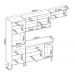 Cozinha Compacta 99101 Com Balcao 93101 Amendola Branco Dama Demobile