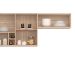 Cozinha Compacta Firenze 7 PT Avena e Grafito