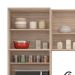 Cozinha Compacta Firenze I 10 Portas 2 Gavetas Avena e Grafito