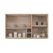 Cozinha Compacta Firenze II 5 PT 2 GV Avena e Grafito