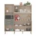 Cozinha Compacta Select 6 Portas e 2 Gavetas Avena/Menta - Demóbile