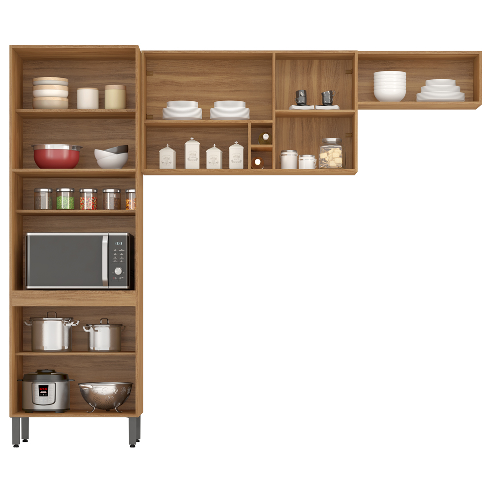 Cozinha Modulada 3 Peças FI0007 Amendola Branco Demobile