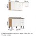 Cozinha Modulada 3 Peças FRCZ7 Amendola Branco Demobile