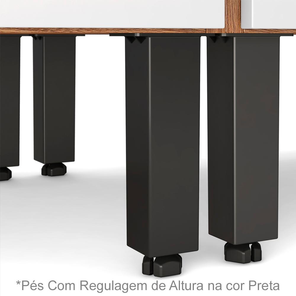 Cozinha Modulada 3 Peças FRCZ8 Amendola Branco Demobile
