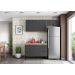 Cozinha Modulada 3 Peças FRCZ8 Avena Grafito Demobile