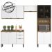 Cozinha Modulada 4 Peças FI0002 Amendola Branco Demobile