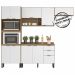 Cozinha Modulada 4 Peças FI0003 Amendola Branco Demobile