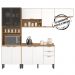 Cozinha Modulada 4 Peças FI0006 Amendola Branco Demobile