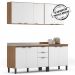 Cozinha Modulada 4 Peças FI0008 Amendola Branco Demobile