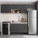 Cozinha Modulada 4 Peças FRCZ5 Avena Grafito Demobile