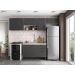 Cozinha Modulada 4 Peças FRCZ5 Avena Grafito Demobile