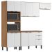 Cozinha Modulada 4 Peças FTM004 Amendola Branco Demobile
