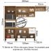 Cozinha Modulada 4 Peças FTM004 Amendola Branco Demobile