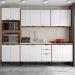 Cozinha Modulada 5 Peças FHR001 Amendola Branco Demobile