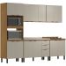 Cozinha Modulada 5 Peças FHR001 Amendola Nude Prime Tx Demobile