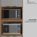 Cozinha Modulada 5 Peças FHR001 Amendola Nude Prime Tx Demobile