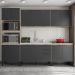 Cozinha Modulada 5 Peças FHR001 Avena Grafito Demobile
