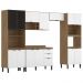 Cozinha Modulada 5 Peças FI0001 Amendola Branco Demobile