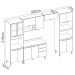 Cozinha Modulada 5 Peças FI0001 Amendola Branco Demobile