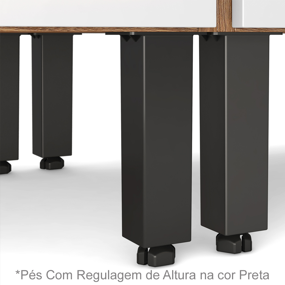 Cozinha Modulada 5 Peças FRCZ6 Amendola Branco Demobile