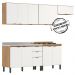 Cozinha Modulada 5 Peças FRCZ6 Amendola Branco Demobile