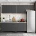 Cozinha Modulada 5 Peças FRCZ6 Avena Grafito Demobile