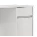 Escrivaninha 01 Porta 01 Gaveta Morada 29600 Branco Demobile
