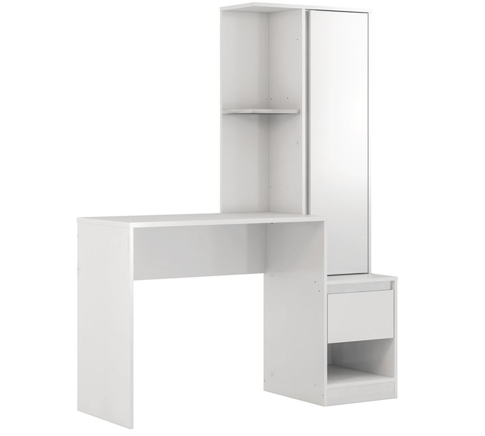 Escrivaninha Com Armario Morada 29800 Branco Demobile