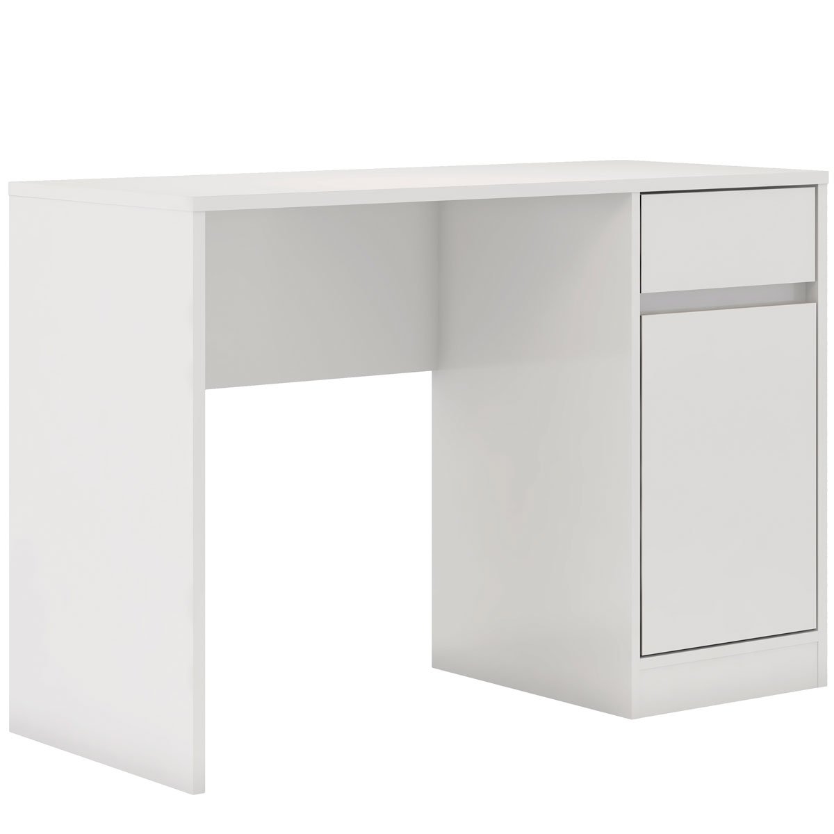 Escrivaninha Office 1 Gaveta 1 Porta Luna Branco