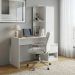 Escrivaninha com Armário Morada 1 PT 1 GV Branca