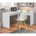 Escrivaninha de Canto Office Presence Branco - Demóbile