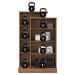 Estante Armário Multiuso Elite 91 cm 2 Portas c/ Chave - Armário Demobile
