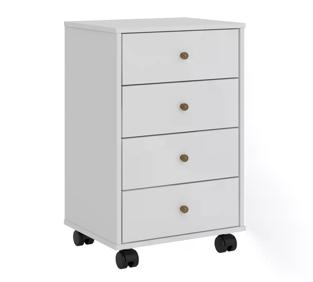 Gaveteiro Office Presence Com Rodizios 29110 Branco Demobile