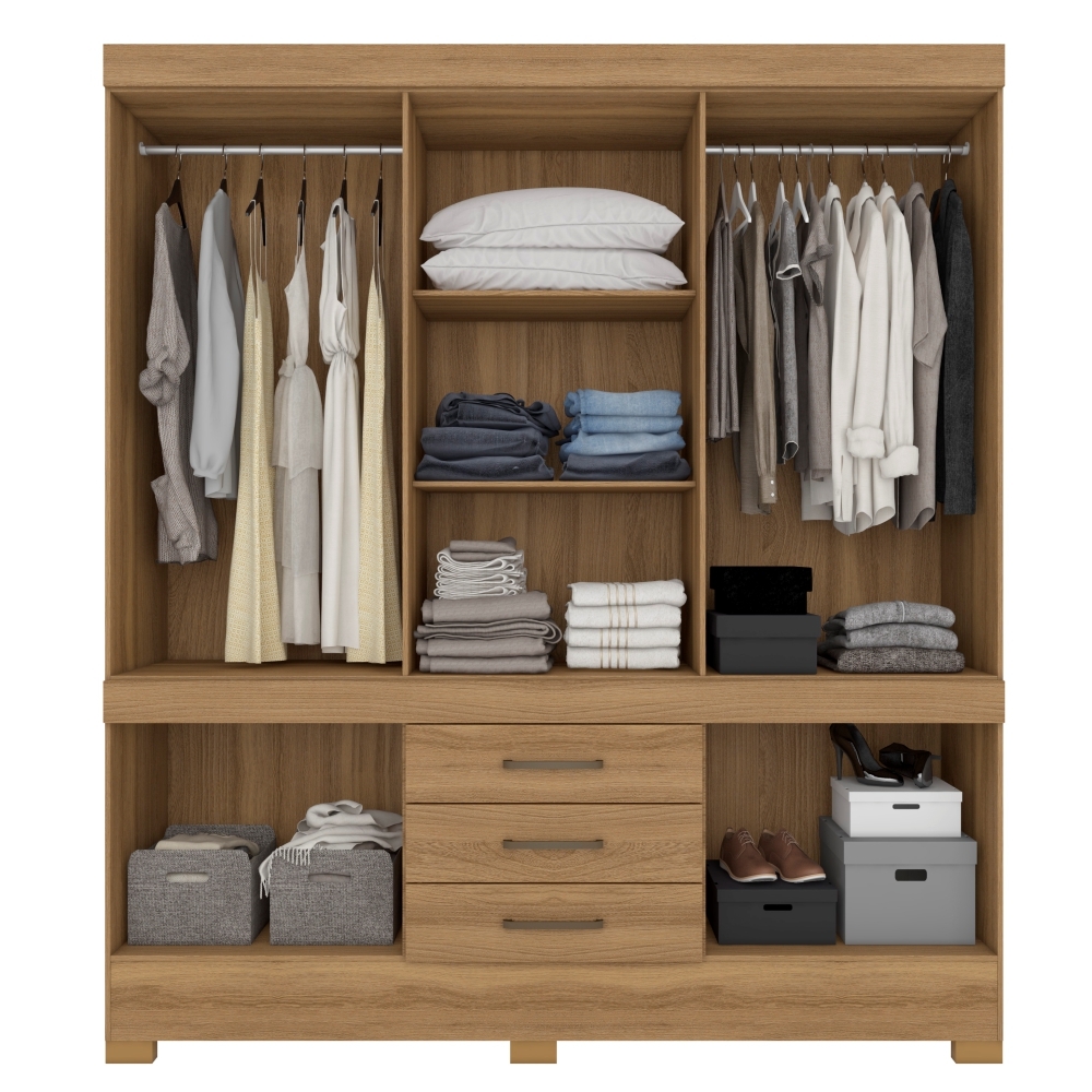 Guarda Roupa 10P com Espelho Berlim  Amendola