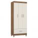 Guarda Roupa 3 Portas Jones Amendola Off-White