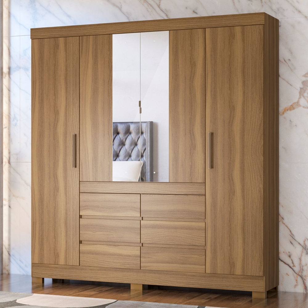 Guarda Roupa 4 Portas Reus Amendola