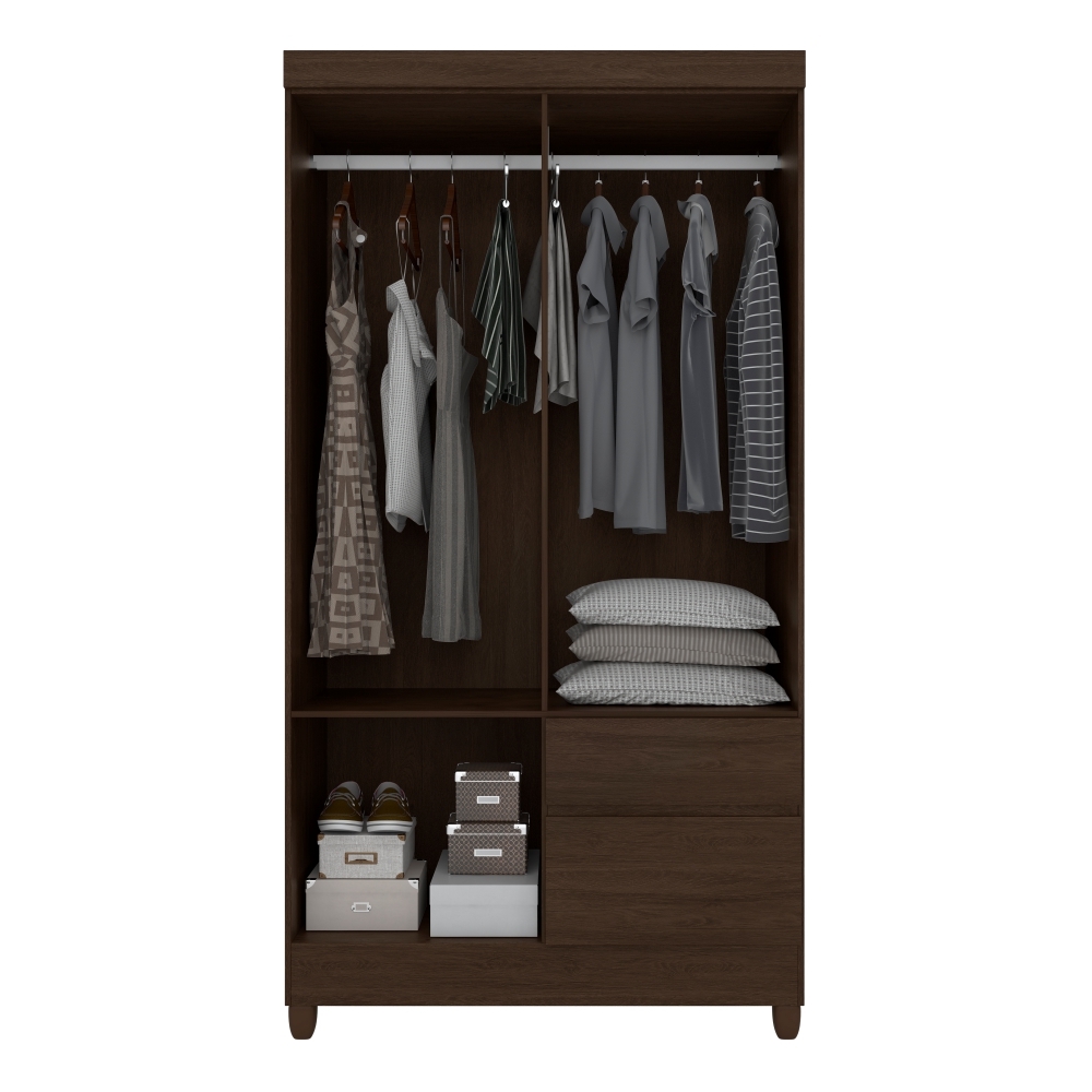 Guarda Roupa 4P Mainz Ébano
