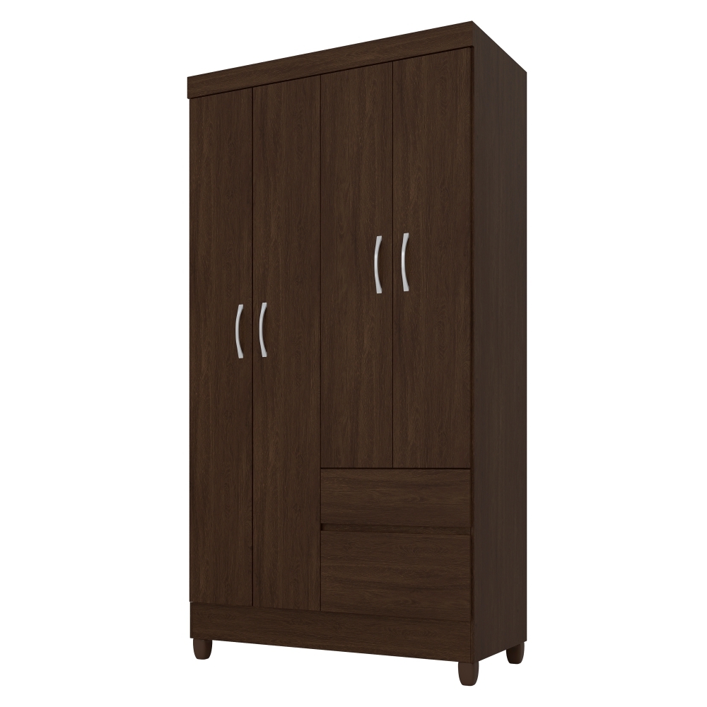 Guarda Roupa 4P Mainz Ébano