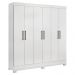 Guarda Roupa 6 Portas Bona Branco
