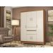 Guarda Roupa 6 Portas Pescara Amendola Off-White