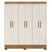 Guarda Roupa 6 Portas Virgina Amendola Off-White