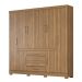 Guarda Roupa 8 Portas Jaen Amendola