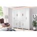 Guarda Roupa 8 Portas Jaen Branco