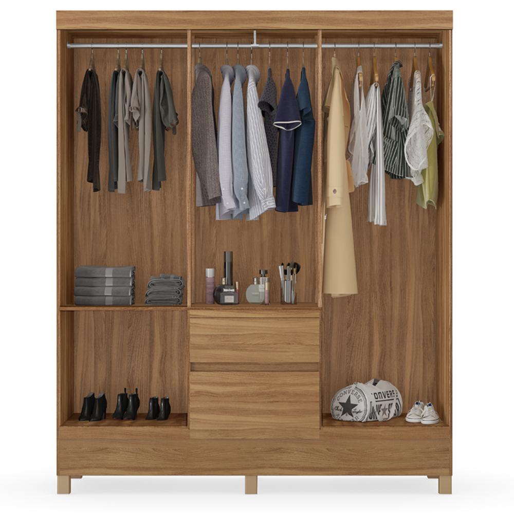 Guarda Roupa Casal 06 Portas 62920 Amendola Touch Demobile