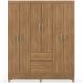 Guarda Roupa Casal 06 Portas 62920 Amendola Touch Demobile