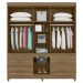 Guarda Roupa Casal 06 Portas Com Espelho 64720 Amendola Touch Demobile