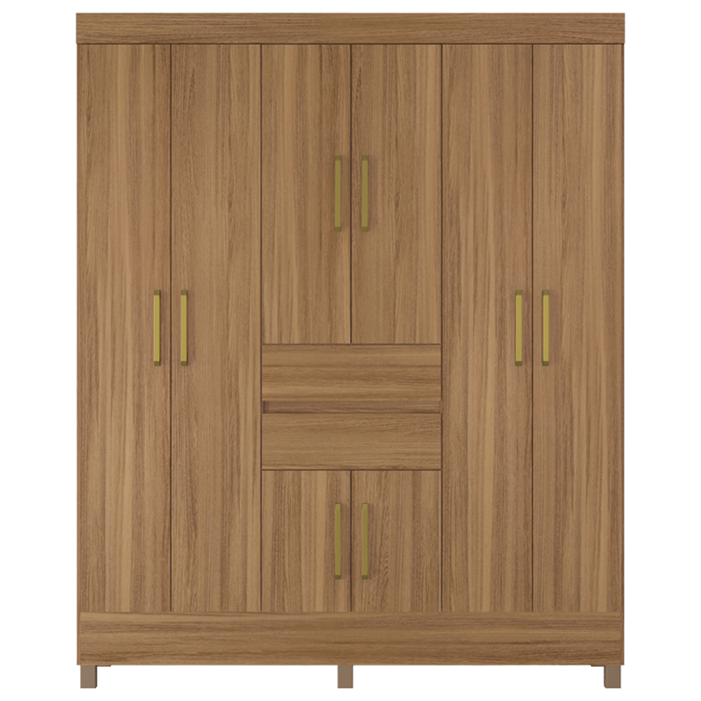 Guarda Roupa Casal 08 Portas 82060 Amendola Touch Demobile