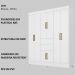 Guarda Roupa Casal 08 Portas 82060 Branco Demobile