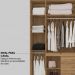 Guarda Roupa Casal 08 Portas 84020 Amendola Touch Demobile