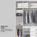 Guarda Roupa Casal 08 Portas 84020 Branco Demobile